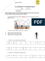 Guia N° 2 Segundo Basico Matematica