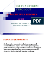 Asistensi Petrologi Batuan Sedimen FARISI (UGM)