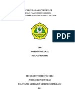 Laporan Harian Operasi ORIF Femur - Hamzatun Syawal - P1337420920001
