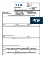 Form. Kertas Kerja Internal Auditor