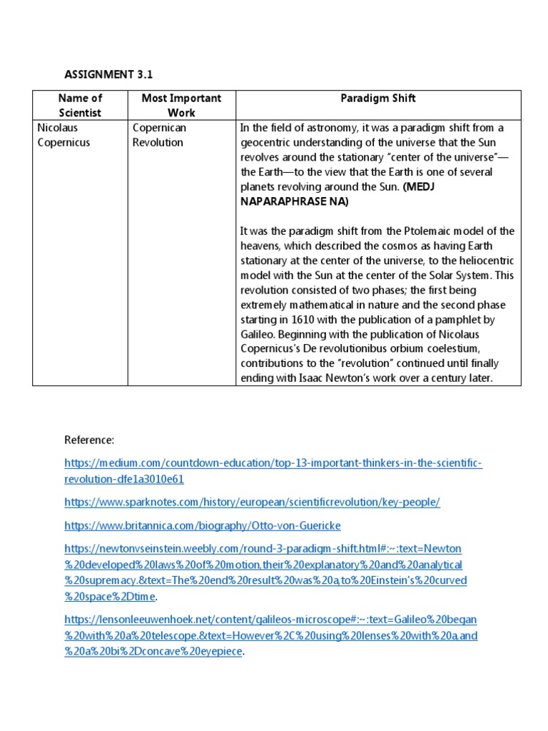 Scientist in Scientific Revolution | PDF | Heliocentrism | Outer Space