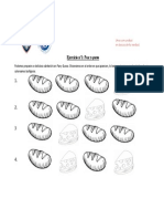 Ejercicio Nº1 Pan Queso Ext. Prek - 2º Grado