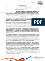 Decreto No. 083 en Santa Marta