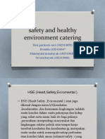 Safety and Healthy Environment Catering 2