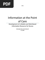 Information at the Point of Care