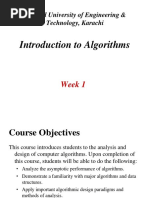 Introduction To Algorithms: Sir Syed University of Engineering & Technology, Karachi