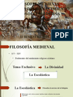 Filosofia Medieval Renacimiento Moderna - 4to Secundaria