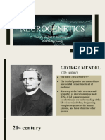 Neurogenetics: Cassey Cedric P. Dominguez 1MED-Section B