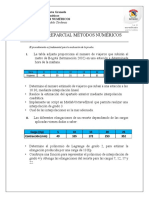 Preparcial - Métodos Numéricos