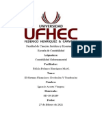 El Sistema Financiero Evolución Y Tendencias