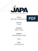 Tarea 2 Teorías Psicológicas Actuales