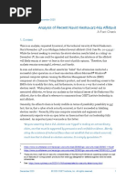 Analysis of Recent Navid Keshavarz-Nia Affidavit: Position Paper