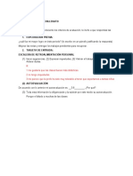 AUTOEVALUACIÓN Bachillerato