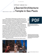 Translating Sacred Architecture - Solomon's - Isabel Martinez Abascal