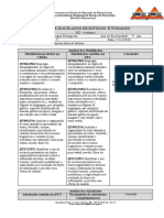 Análise do PET Avaliativo 7º ano