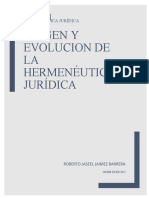 Evolucion de La Hermeneutica