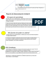 Reporte de Autoevaluación U4