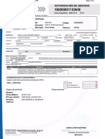 Autorización de servicio de optometría para control de miopía