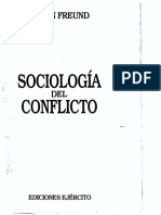 Sociología Del Conflicto - Julien Freund