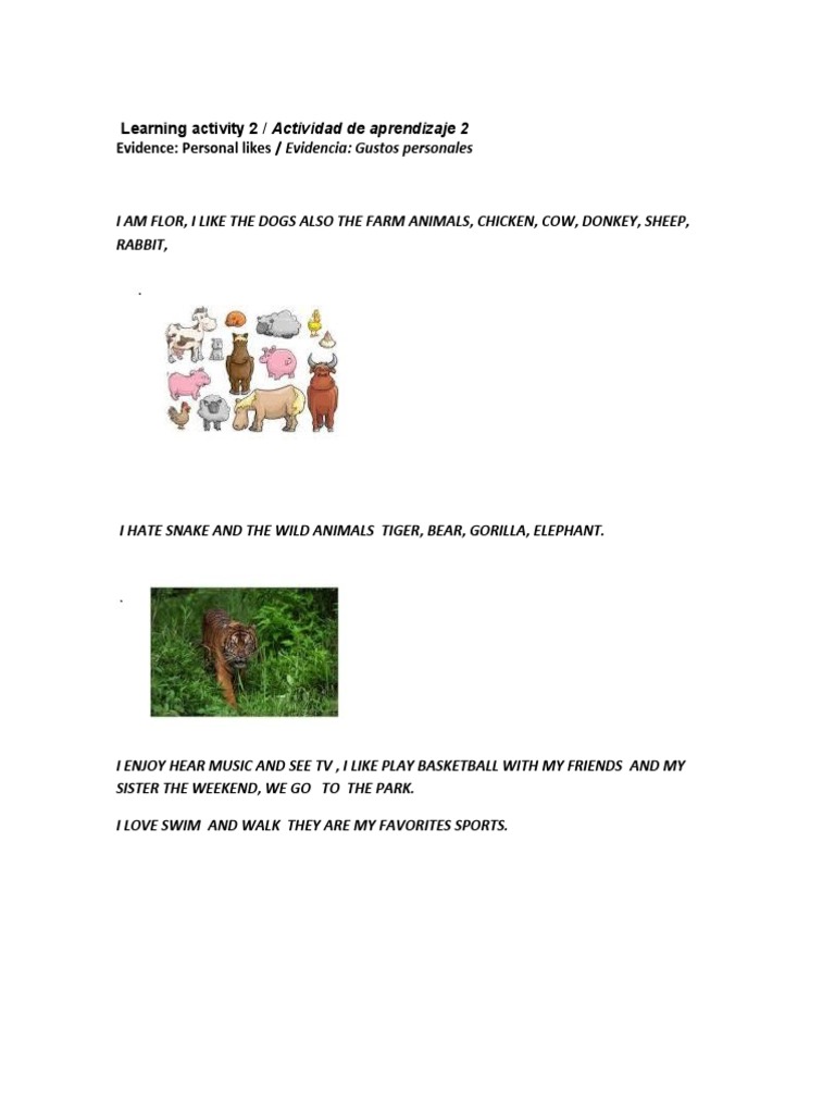 Learning Activity 2 DESARROLLO | PDF