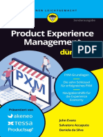 Product Experience Management Für Dummies Deutsch