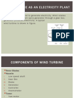 Wind Turbine As An Electricity Plant