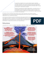 Un Volcán Es Una Montaña o Cerro Que Tiene Una Apertura Por La Cual Pueden Escapar Materiales Gaseosos