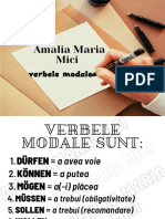 Verbele Modale - Limba Germană Și Integrarea & Deutsche Sprache Und Integration