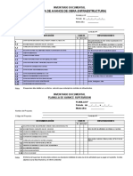 Documentos inventario planilla avance obra