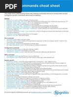 Hadoop Commands Cheat Sheet