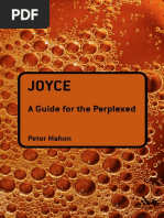 Guides For The Perplexed) Peter Mahon - Joyce - A Guide For The ...