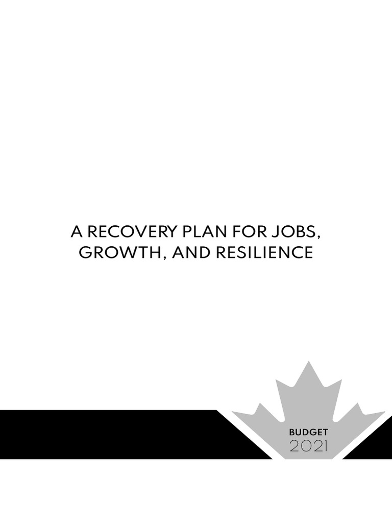 Canada's Federal Budget 2021 | PDF | Canada | Sustainable Energy