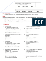 Plan de Clase-Prueba Diagnostica Informatica