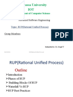 Hawassa University IOT RUP Software Process