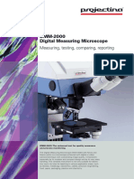 DMM-2000 Digital Measuring Microscope: Measuring, Testing, Comparing, Reporting