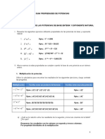 Guia de Ejercicios de Potencias