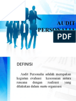 Audit Personalia