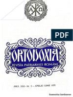 Bria I. -Discuţii teologice între teologii ortodocşi români şi teologi necalcedonieni - Ortodoxia 1970