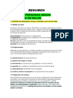 Resumen Orientar Personas Según Normativa de Salud