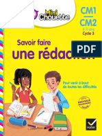 0-Mini Chouette - Savoir Faire Une Rédaction CM1CM2 9-11 Ans