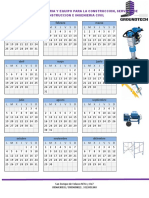 Calendario Semanal 2021