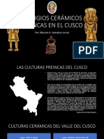 Vestigios Cerámicos Preincas en El Cusco
