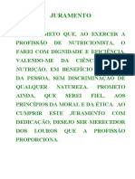 Juramento (Novo) Editar