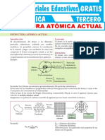 Estructura Atómica Actual Para Tercer Grado de Secundaria (1)