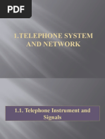 1.telephone System and Network