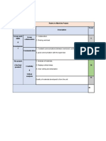 Rubric To Mark The Project Criteria Description Score