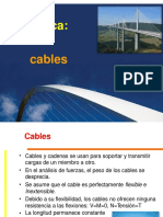 Cables Estatica