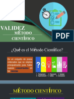 Validez Del Metodo Cientifico