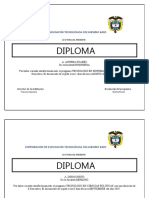 Combinaciòn Correspondencia Ejecuciòn Diplomas