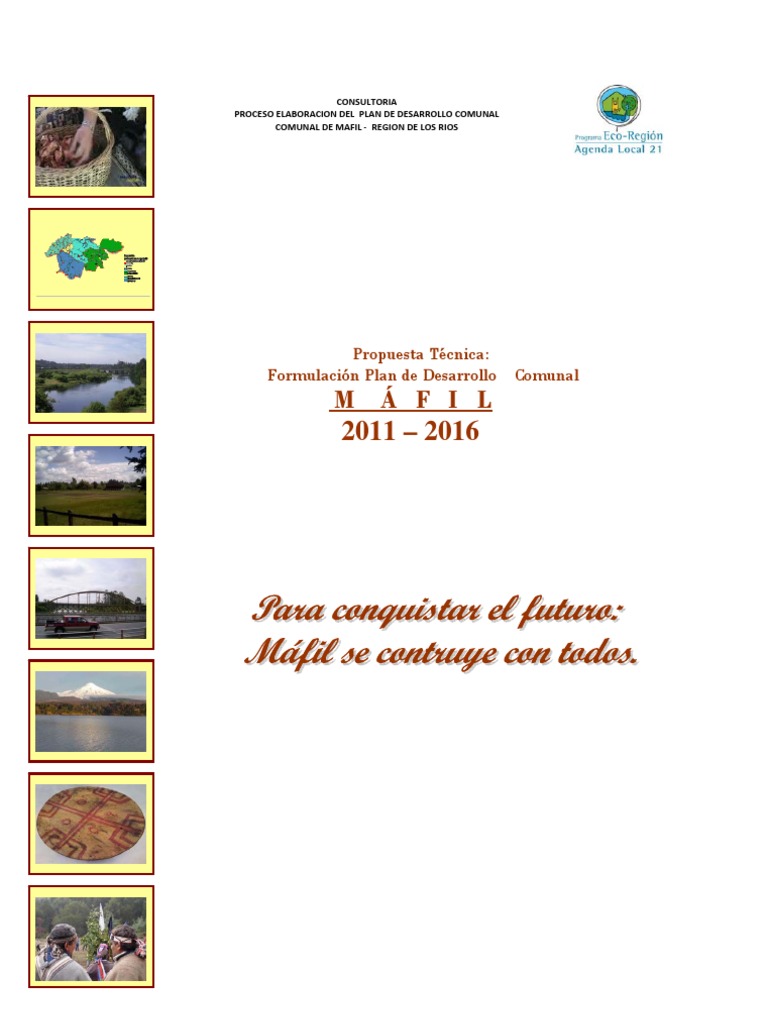 Plan de Desarrollo Comunal Máfil | PDF | Planificación | Sustentabilidad